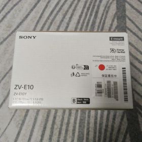 【新品】SONY ZV-E10Y ブラック本体のみ