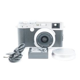 シャッター回数2,619回！FUJIFILM X100F シルバー デジカメ 動作確認済み 富士フイルム コンパクトデジタルカメラ #A04001
