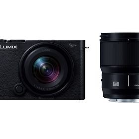 パナソニック デジタル一眼カメラ LUMIX DC-S9W-K ダブルレンズキット [ジェットブラック]