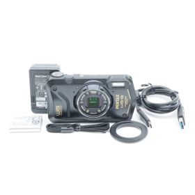 【美品】PENTAX WG-8 ブラック 防水デジタルカメラ