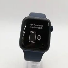 【中古】Apple Apple Watch Series6 44mm Cellular ブルーアルミ/スポーツバンド ディープネイビー S/M&M/L【柏】保証期間１ヶ月【ランク