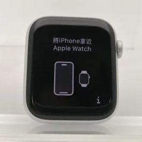 【中古】Apple Apple Watch Series6 44mm GPS シルバーアルミ/スポーツバンド ホワイト S/M&M/L【神保町】保証期間１ヶ月【ランクB】