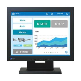 38cm 15.0 型タッチパネル装着カラー液晶モニター DuraVision FDX1502T-T ブラック FDX1502T-TBK