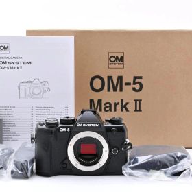 ★極上美品★ ★ショット数622回★ オリンパス OLYMPUS OM SYSTEM OM-5 Mark II ボディ 元箱付き ARYM6741 #903