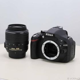 〔中古〕Nikon(ニコン) NIKON D5200 18-55 VR レンズキット ブラック〔258-ud〕