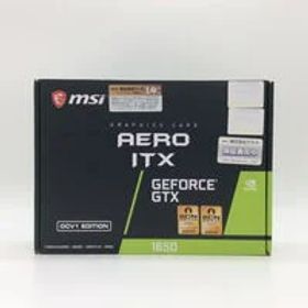 中古 MSI GeForce GTX 1650 D6 AERO ITX OCV1 (GTX1650 4GB) 167817 状態： C:並品
