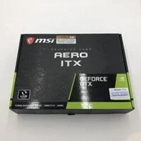 中古 MSI GeForce GTX 1650 AERO ITX 4G OC(GTX1650 4G GDR5) 139574 状態： C:並品