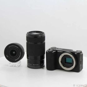 ソフマップ 〔中古品〕 VLOGCAM ZV-E10 II ダブルズームレンズキット ブラック ZV-E10M2X B【344】