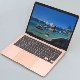 【中古】MacOS Tahoeハード ノート型PC本体 MacBook Air (M1 2020)(MGND3J/A)(ゴールド)