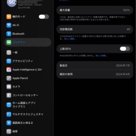 11インチ iPad Pro（M4）256GB Wi-Fi スペースブラック