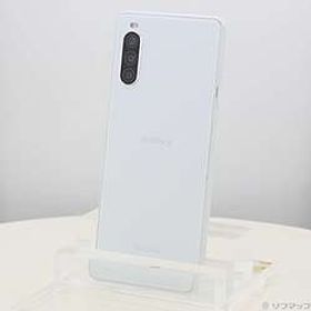 〔中古品〕 Xperia 10 II 64GB ホワイト SO-41A docomoロック解除SIMフリー ［6インチ有機EL／Snapdragon 665／RAM:4GB／ナノSIM］〔中古品〕 Xperia 10 II 64GB ホワイト SO-41A docomoロック解除SIMフリー ［6インチ有機EL／Snapdragon 665／RAM:4GB／ナノSIM］