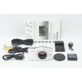美品 Panasonic パナソニック LUMIX DMC-GF3 ボディ ミラーレス一眼カメラ ホワイト 260909aj