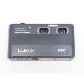【中古】パナソニック デジタルカメラ ルミックス 3D1 光学4倍 ブラック DMC-3D1-K