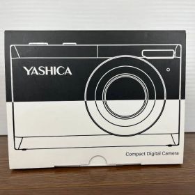 新品 YASHICA DigiMate コンパクトデジタルカメラ ブラック YAS-DGM100-BK
