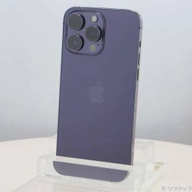 ソフマップ 〔中古品〕 iPhone14 Pro Max 256GB ディープパープル MQ9E3J／A SIMフリー【348】