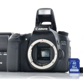 【キヤノン】Canon EOS 70D デジタル一眼レフカメラ 撮影枚数18,029枚 [Exc＋3] #W335A