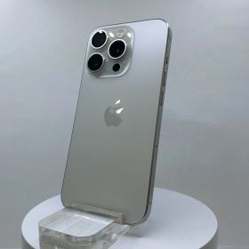 iPhone 15 Pro 128GB ホワイトチタニウム バッテリー100% SIMフリー