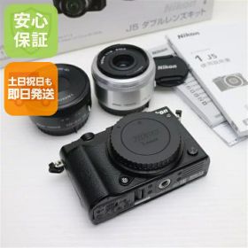 【中古】 超美品 Nikon 1 J5 ダブルレンズキット ブラック 安心保証 即日発送 ミラーレス一眼 Nikon 本体 土日祝発送OK