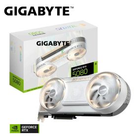 GIGABYTE｜ギガバイト GIGABYTE AORUS GeForce RTX 5080 INFINITY WOOD 16G ゲーミングPC向け オーバークロック グラフィックボード GV-N5080AORUSIF WD-16GD