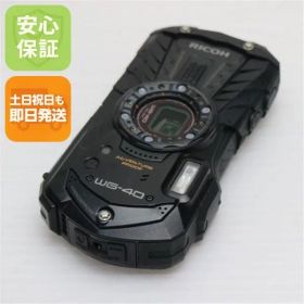 良品中古 WG-40 ブラック 即日発送 コンデジ RICOH 本体 土日祝発送OK