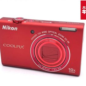 【中古】 【美品】 ニコン COOLPIX S6200 ブリリアントレッド