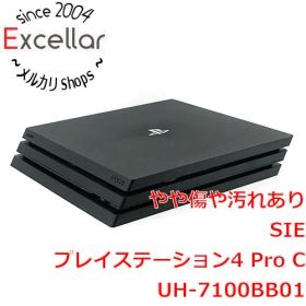 [bn:11] SONY プレイステーション4 Pro 1TB ブラック CUH-7100BB01 ゴム足なし