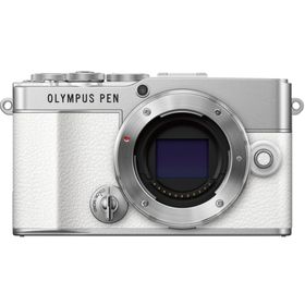 【長期保証付】OM SYSTEM PEN E-P7 ボディ ホワイト