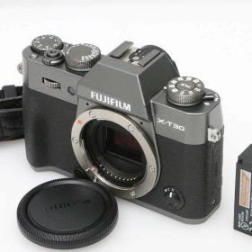 【中古】【良品】富士フイルム FUJIFILM X-T30 III ボディ [チャコールシルバー] CA01-D668-4B1A Xマウント APS-C EVF 中古