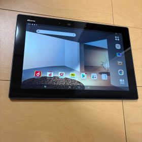 SIMフリーAndroidタブレットF-02K arrows Tabブラック美品