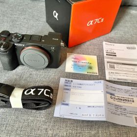 SONY α7C II ボディ ILCE-7CM2 シャッター500回以下