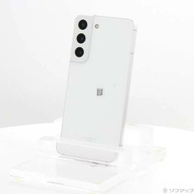 【中古】GALAXY(ギャラクシー) Galaxy S22 256GB ファントムホワイト SCG13 au SIMフリー 【368-ud】
