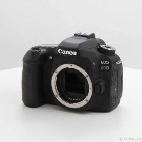 ソフマップ 〔中古品〕 EOS 80D ボディ ブラック【344】