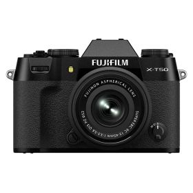 《新品》FUJIFILM (フジフイルム) X-T50 XC15-45mmレンズキット ブラック [ ミラーレス一眼カメラ | デジタル一眼カメラ | デジタルカメラ ] 【KK9N0D18P】