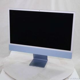 ソフマップ 〔中古品〕 iMac 24-inch Mid-2021 MJV93J／A Apple M1 8コアCPU_7コアGPU 8GB SSD256GB ブルー 〔26.3 Tahoe〕【258】