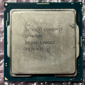 Intel Core i7-9700F 動作確認済み