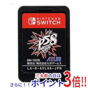 【１日と三太郎の日はポイント３倍！！】【中古】送料無料 アトラス ペルソナ5 スクランブル ザ ファントム ストライカーズ Nintendo Swi