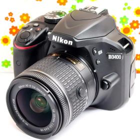 【Bluetoothでスマホ転送】Nikon D3400☆届いてすぐ使えるセット