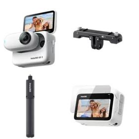 Insta360 GO3 アクションカメラ スペシャルバンドル 128GB カメラ 動画 写真 カメラセット 三脚 自撮り