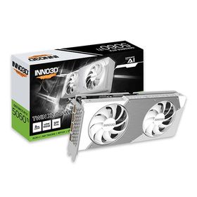 ELSA GD5060T-8GERX2OCW ホワイト INNO3D GeForce RTX 5060 Ti 8GB TWIN X2 OC グラフィックボード メーカー直送