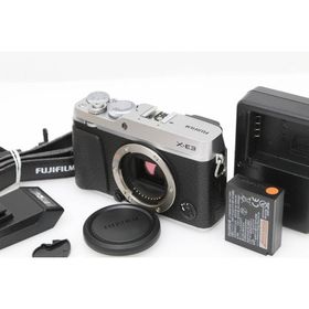 【全額返金保証】美品｜富士フイルム FUJIFILM X-E3 ボディ [シルバー] CA01-D510-4B4B