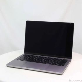 ソフマップ 〔中古品〕 MacBook Pro 14.2-inch Late-2021 MKGP3J／A Apple M1 Pro 8コアCPU_14コアGPU 16GB SSD512GB スペースグレイ 〔26.3 Tahoe〕【269】