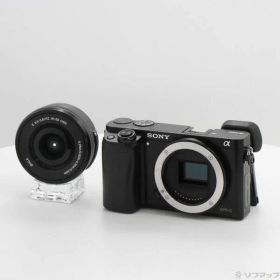 ソフマップ 〔中古品〕 α6000 パワーズームレンズキット ブラック ILCE-6000L【344】