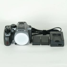 [良品 | シャッター数11,155回｜バッテリー2個付] PENTAX K-70 ボディ シルキーシルバー | ペンタックスKマウント