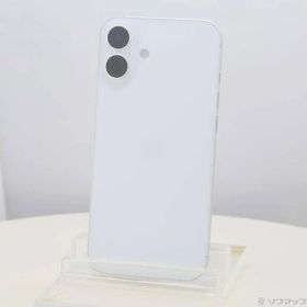 ソフマップ 〔中古品〕 iPhone16 Plus 128GB ホワイト MXVC3J／A SIMフリー【262】