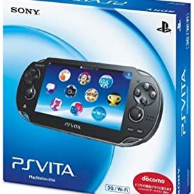 新品PlayStation Vita本体 3G/Wi-Fiモデル (クリスタル・ブラック)[数量限定版] [PCH-1100 AB01]