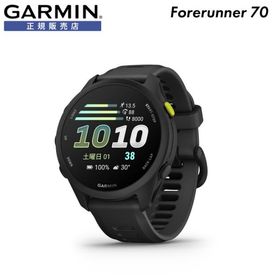 Garmin ガーミン ランニングウォッチ Forerunner 70 Black スマートウォッチ マラソン AMOLEDディスプレイ ロングバッテリー GPS 防水 健康管理 010-04307-30