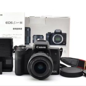 Canon EOS Kiss M ブラック + EF-M 15-45mm