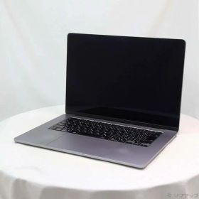 【中古】Apple(アップル) MacBook Air 15.3-inch Mid-2023 MQKP3J／A Apple M2 8コアCPU_10コアGPU 8GB SSD256GB スペースグレイ 〔26.3 Tahoe〕 【377-ud】