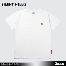 SILENT HILL 2/ ミラ 刺繍アイコン Tシャツ(ホワイト) M