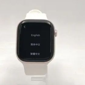 【中古】Apple Apple Watch Series10 46mm GPS ローズゴールドアルミニウムケース/ライトブラッシュスポーツバンド (M/L) MWWU3J/A【ECセ